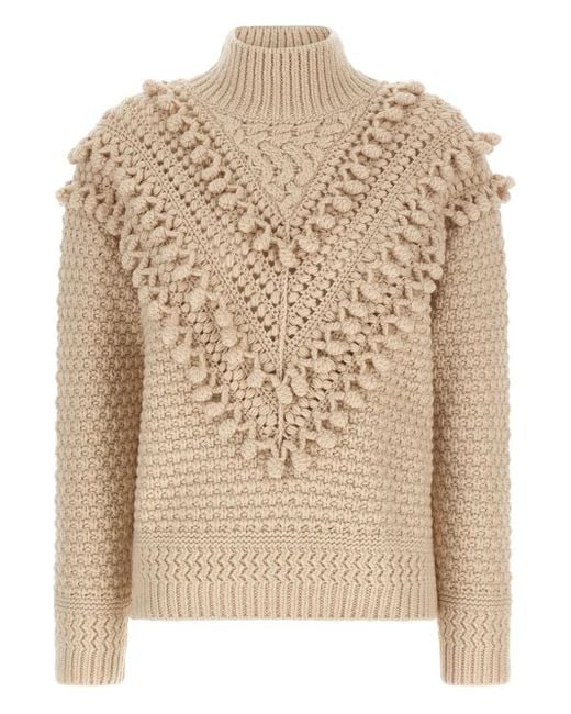Zimmermann Natural Hypnotic Bauble Pullover mit Bommel
