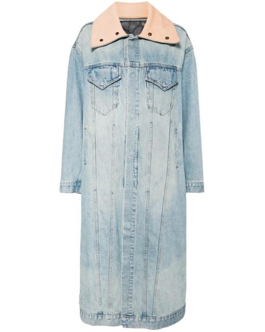 R13 Blue Kat Trucker Jacket
