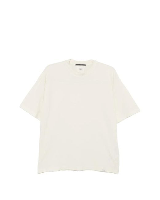 C P Company White Short-Sleeve Top for men