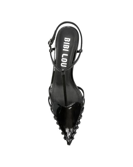 Bibi Lou White May Heart-Motif Sandals