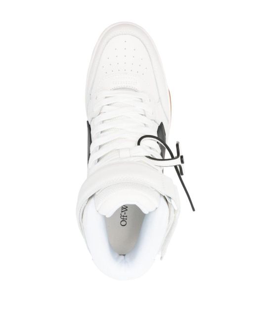 Off White TM Out Out Off Office White/Black Medium Trainer Off-White c/o Virgil Abloh pour homme