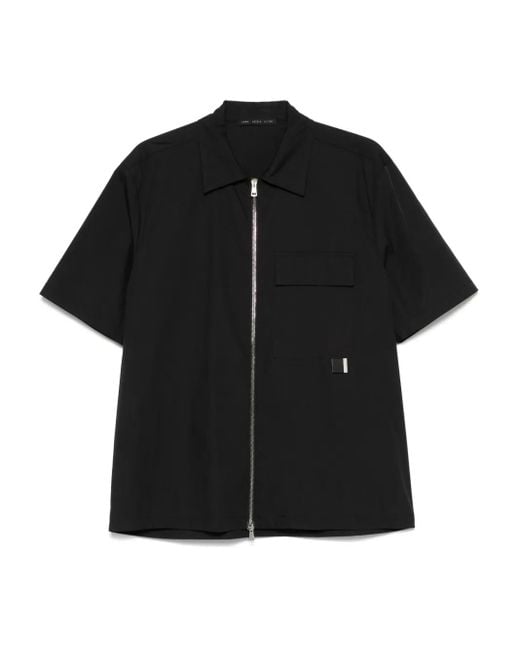 Camicia Fly di Low Brand in Black da Uomo
