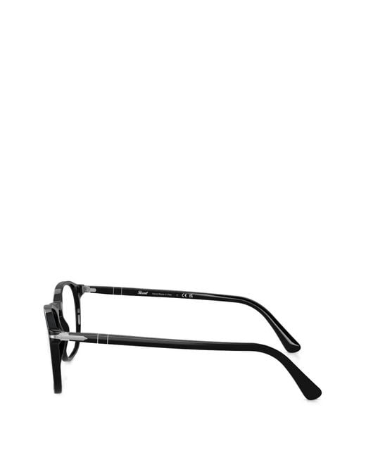 Persol Black Square-Frame Glasses for men