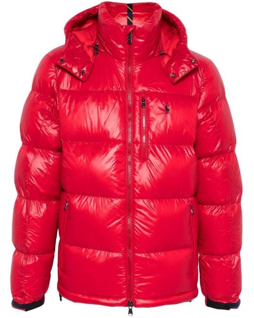 Doudoune The Gorham Polo Ralph Lauren pour homme en coloris Rouge Lyst