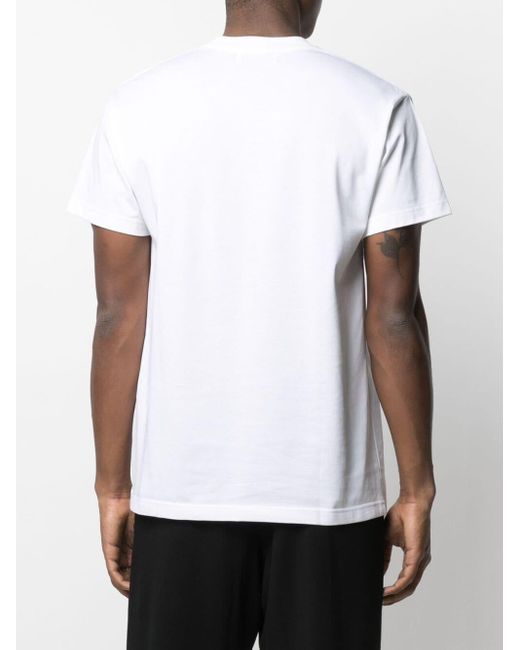 Camiseta con bolsillo en el pecho Ambush de color White