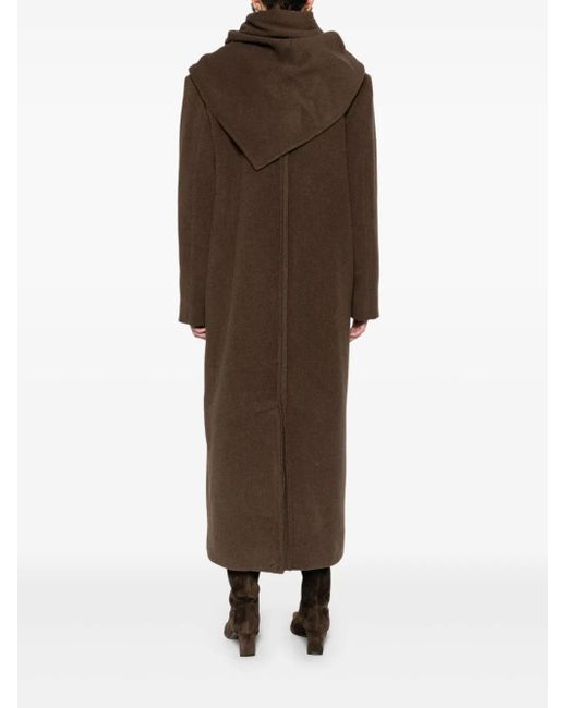 THE GARMENT Brown Single-Breasted Coat