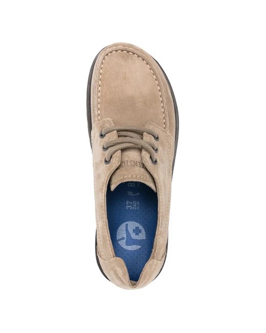 Birkenstock Brown Lace-Up Fastening Derby Shoes