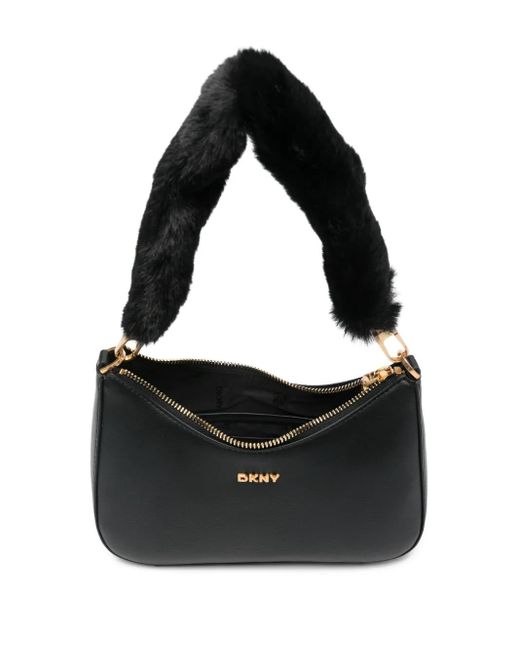 DKNY Black Jenna Demi Cross Body Bag