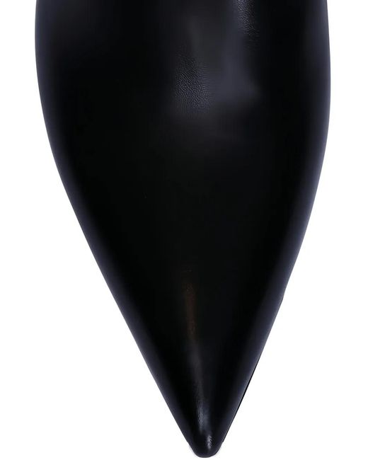 Marsèll Black Pointed-Toe Heeled Mules