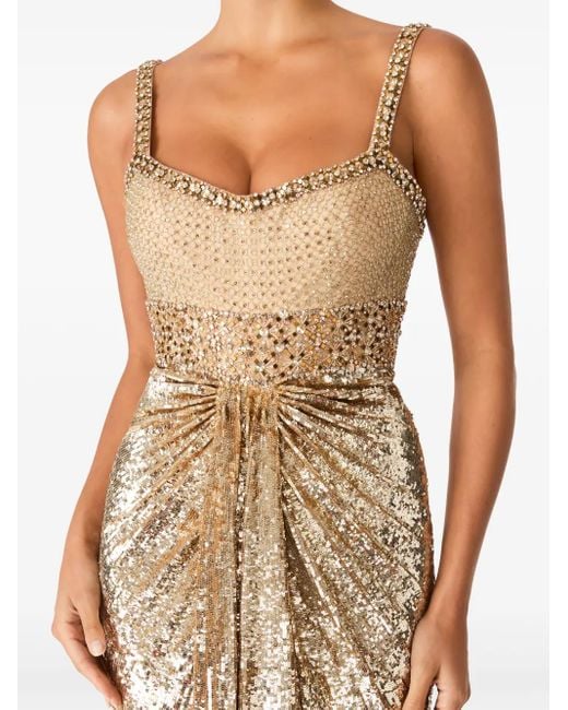 Jenny Packham Metallic Only You Abendkleid