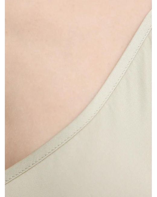 Samsøe & Samsøe Natural V-Neck Spaghetti-Strap Nightdress