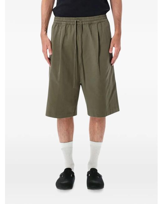 Fear Of God Green Drawstring Bermuda Shorts for men