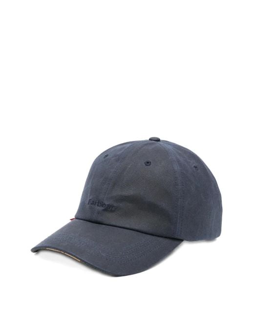Barbour Blue X Levis Logo-Embroidered Baseball Cap for men