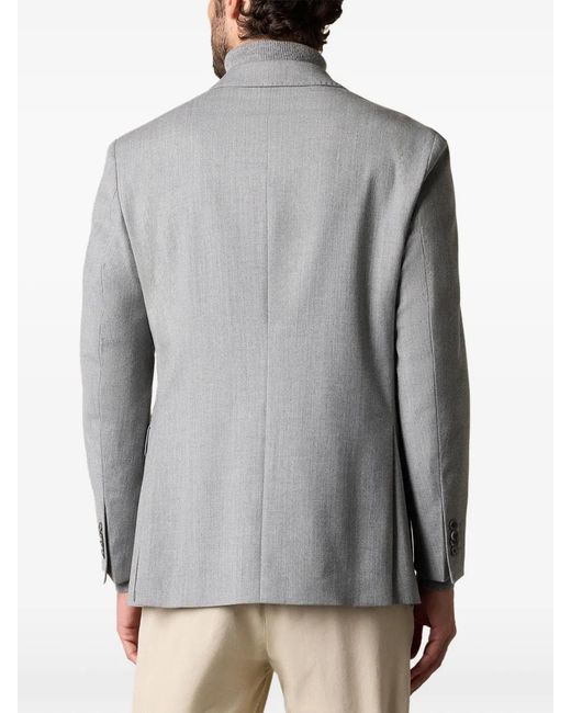 Brooks Brothers Gray Single-Breasted Blazer for men