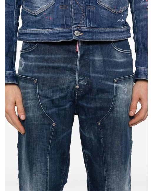 DSquared² Blue Carpenter Jeans for men