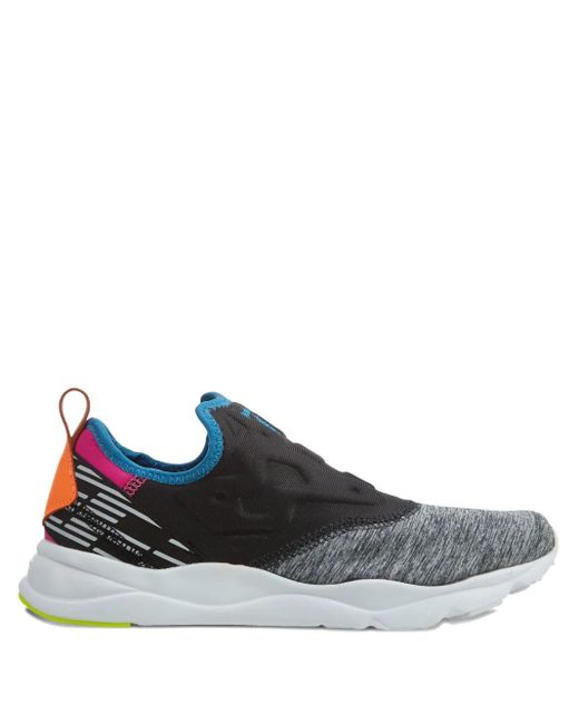 Reebok Furylite Slip-On Lux "Coal/ /Peach/ Sneakers in Black für Herren