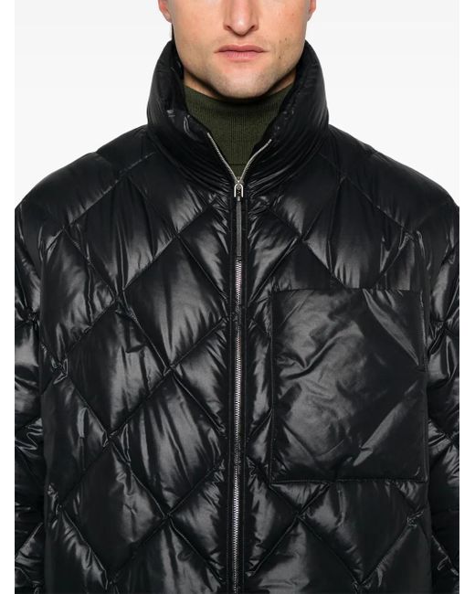 Jil Sander Black Padded Jacket for men