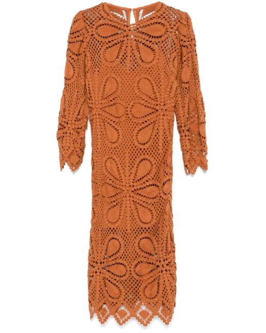 Robe Grace Ba&sh en coloris Orange