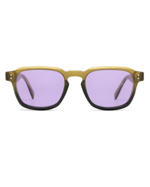 Retrosuperfuture Purple Sonnenbrille Mit Geometrischem Gestell