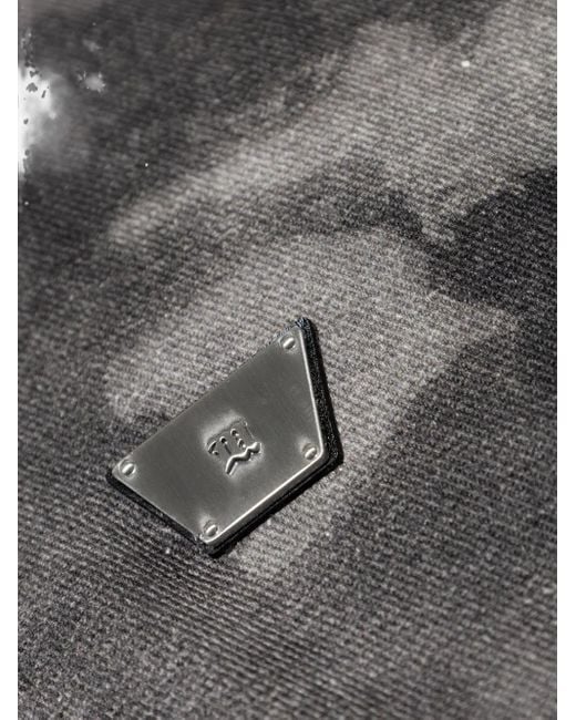 Bomber Con Stampa Camouflage di M I S B H V in Gray da Uomo