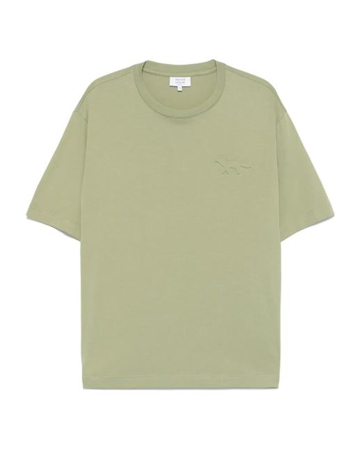 メンズ Maison Kitsuné フォックス Tシャツ Green