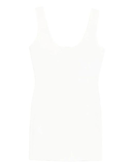 Hervé Léger White Amara Mini Dress