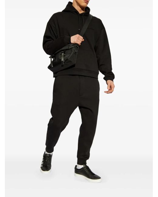 DSquared² Hoodie mit Logo-Applikation in Black für Herren