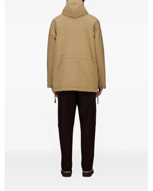 Herno Natural Flap-Pockets Parka for men