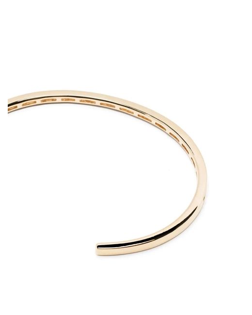 Anita Ko Natural 18Kt Baguette Diamond Cuff Bracelet