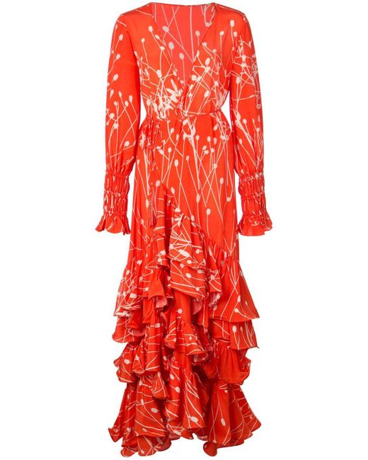 Alexis Red Rodina Dress