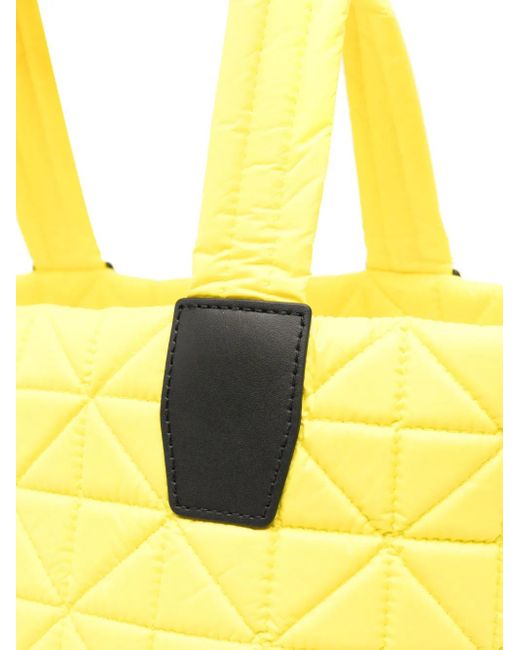 Bolso shopper Vee pequeño VEE COLLECTIVE de color Yellow