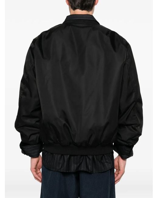 G-Star Black Reversible Bomber Jacket for men