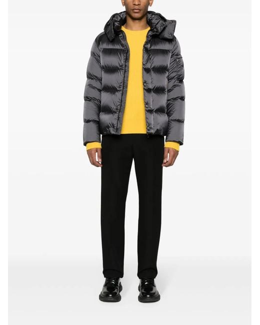 Moorer Gray Nadir-Sh Padded Jacket for men