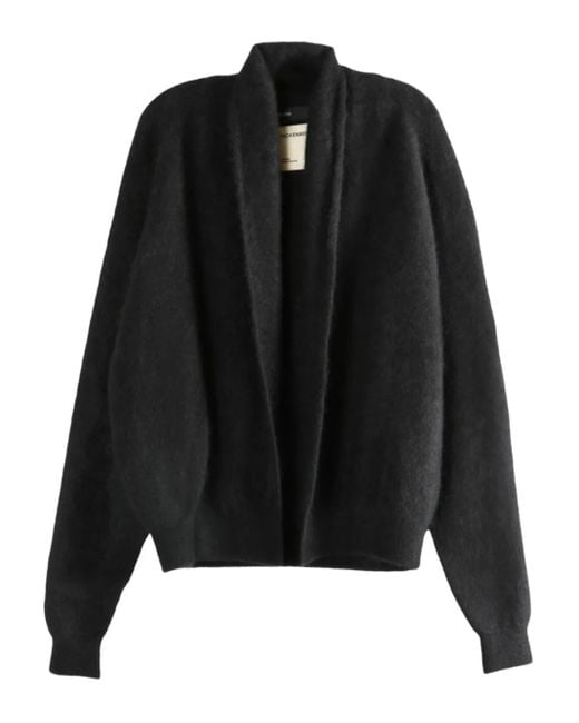 black shawl cardigan women's