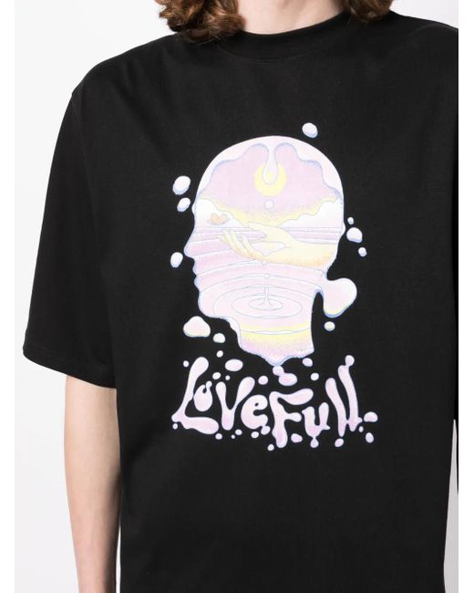 GmbH T-Shirt Mit Grafischem Print in Black für Herren