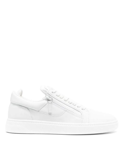 Sneakers Gz94 Con Doppia Zip di Giuseppe Zanotti in White da Uomo