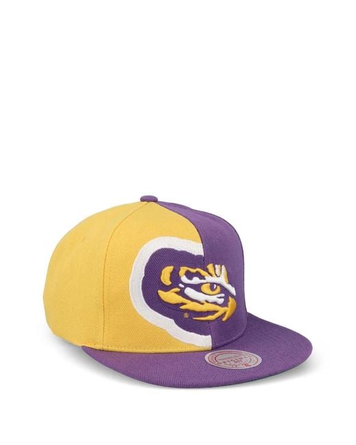 Mitchell & Ness Pink Retroline Snapback Cap for men
