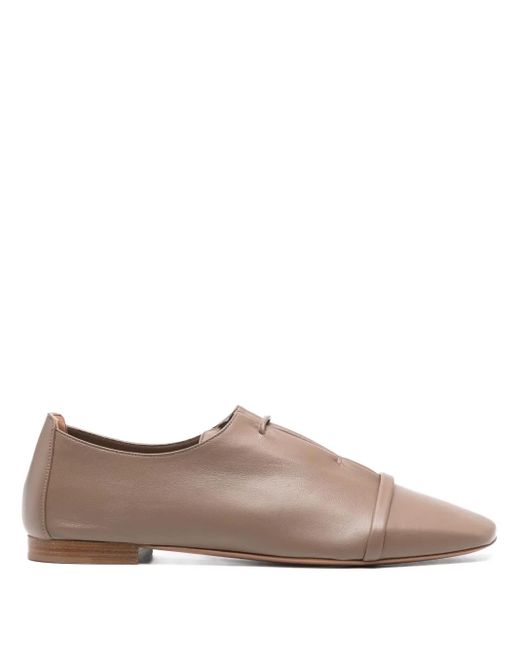 Malone Souliers Brown Jean Leather Oxford Shoes