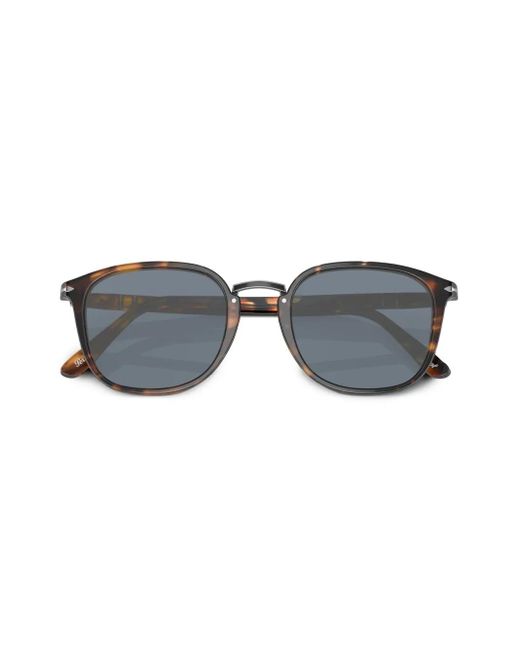 Persol Brown Tortoiseshell-Effect Sunglasses