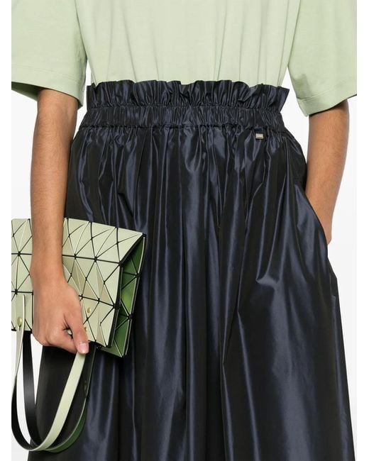Midi Long Round Skirt di Herno in Black