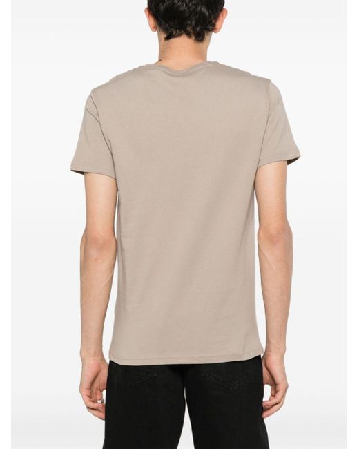 Alpha Industries Gray X Nasa Orbit Cotton T-shirt for men