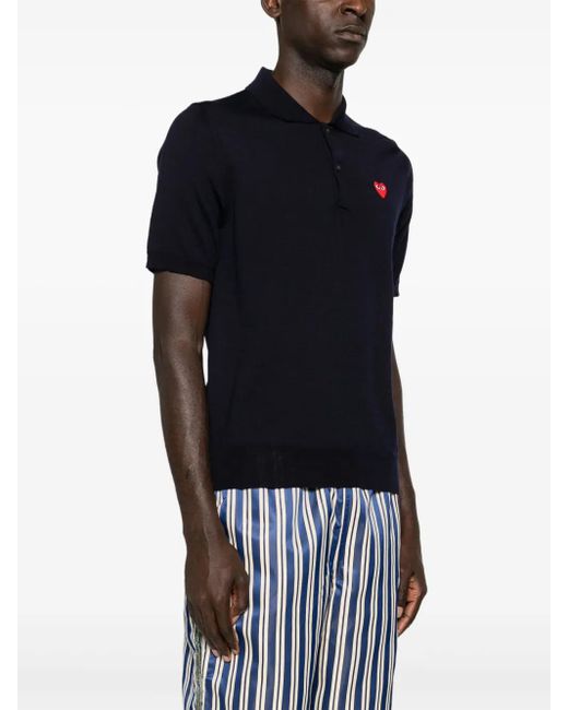 COMME DES GARÇONS PLAY Blue Sweaters