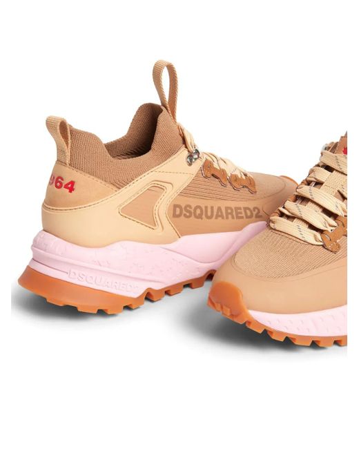 DSquared² Low-Top Sneakers in het Pink
