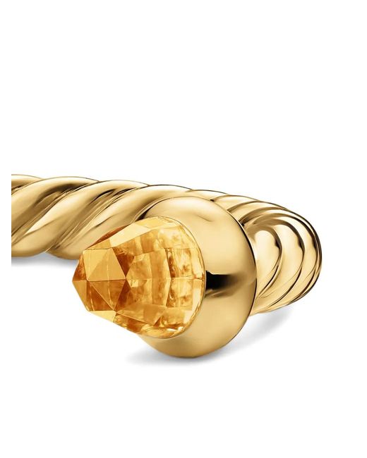 David Yurman Metallic Micro Cablespira Flex Open Ring