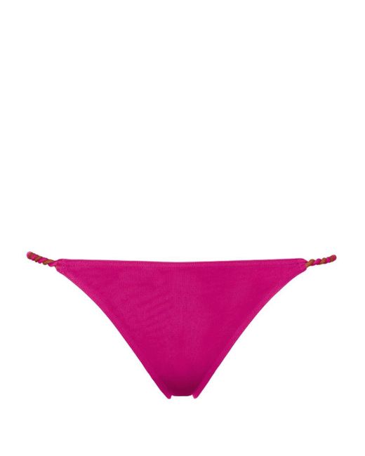 Bas de bikini Salto à détail torsadé Eres en coloris Pink