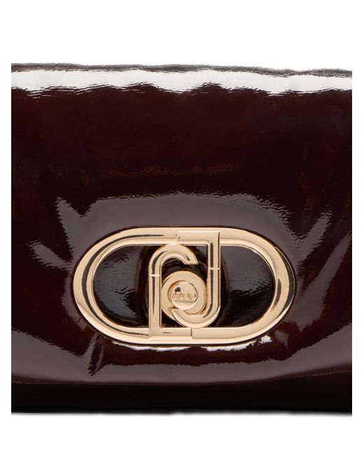 Liu Jo White Medium Lapuffy Flap-Closure Satchel Bag