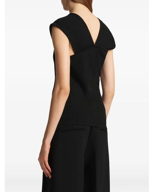 Khaite Black Josif Top