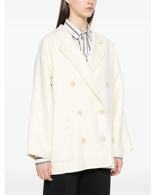 Max Mara White Jacke Jacket