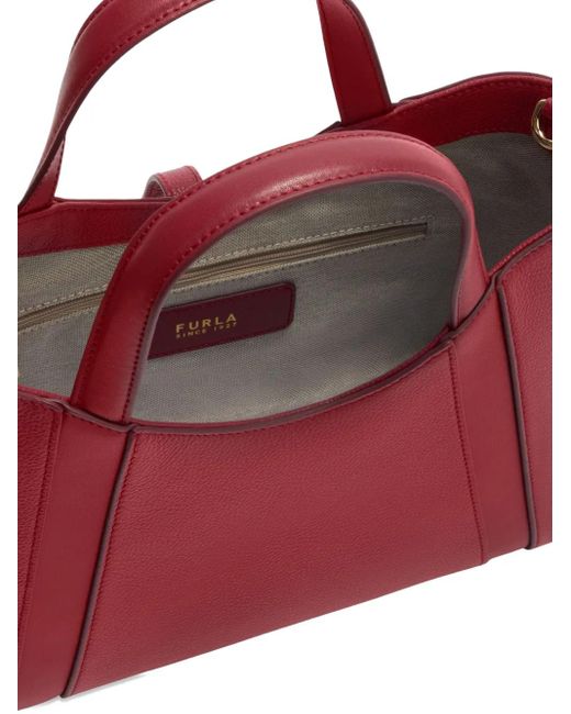 Borsa Tote Goccia Piccola di Furla in Red