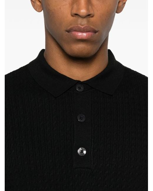 Pull Button En Maille Diktat pour homme en coloris Black